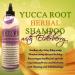 Yucca Root & Elderberry Shampoo - Gentle Sulfate-Free Scalp Treatment for Hair Growth | Reduce Hair Fall - 12 oz - Buy Online on GoSupps.com
