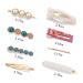 28 Pcs Acrylic Resin Hair Clips Barrettes for Women Girls - Handmade Bobby Pins Hairpin Headwear (28 Count) - Buy Online on GoSupps.com
