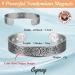 9X Lymphatic Drainage Men's Copper Bracelet | Ultra Strength Magnet | 99% Pure Copper | Adjustable Brazaletes Cuff Bangle | Celtic Knot Design | Gift Box Included - Buy Online on GoSupps.com