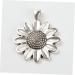 COHEALI 10 Sets Flower Accessories Glass Tray Sunflower Pendant Charm Diy Acceories Daisy Popularity Billet - Buy Online on GoSupps.com