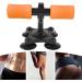Abdomen Roller Build Muscle Abdomen Roller Exercise Wheel Metal for Home Orange - Buy Online on GoSupps.com