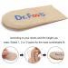 Dr.Foot Adjustable Orthopedic Heel Lift Inserts - Height Increase Insoles for Leg Length Discrepancies Heel Pain Relief & Sports Injuries (Beige 2 Layers - Women s 4.5-9.5 | Men s 6-8.5 - Buy Online on GoSupps.com