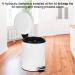 Trash Can 5L Large Capacity Personalized Stylish with Stainless Steel Step for Office Bathroom Kitchen Hotel Garbage Container - Buy Online on GoSupps.com
