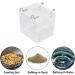 NEWCOMDIGI Bird Bathtub: Cage Accessory for Parakeet, Parrots, Sun Conure, Cockatiel - 1 Piece Canary Bath Inside Cage with Hook - Buy Online on GoSupps.com