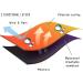 Non-stop Dogwear Fjord Raincoat - Orange/Black | Size 45 | Premium Rain Protection for Dogs - Shop Now! - Buy Online on GoSupps.com