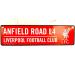 Liverpool FC Mini Street Sign | Official Merchandise | Red | International Shipping - Buy Online on GoSupps.com
