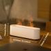 Flame Aroma Diffuser Humidifier - 130ml Portable Aromatherapy with 7 Color Night Light & Auto Shut-Off - B-White - Buy Online on GoSupps.com