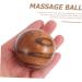 Beaupretty 2-St Fitness Golfer Baoding Balls - Wooden Chinese Health Massage Balls (5.10x5.00cm) - Perfect for Older Adults - Ebony Brown - Buy Online on GoSupps.com