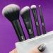 MODA Royal & Langnickel Pro Full Size Everyday 5pc Makeup Brush Set with Pouch Includes - Multi-Purpose Powder Angle Foundation Domed Shadow and Angle Eyeliner Brushes Black - Buy Online on GoSupps.com