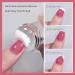 Gel Nail Polish Set for French Tips French Manicure Nail Polish White & Jelly Pink Nail Polish with Stamping Tool Soak Off UV Gel Nail Polish Kit for Starter DIY Home French Nail Tips Design - Buy Online on GoSupps.com