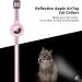 Kolacen Reflecting Airtag Cat Collar with Shell & Bell - Adjustable Safety Buckle for Puppies & Kittens (Pink) - International Shipping Available - Buy Online on GoSupps.com