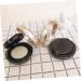 FRCOLOR Box Body Powder Black Container Makeup Container Dispenser Container Small Powder Container Makeup Powder Container Travel Pp Liquid Foundation Powder Puff - Buy Online on GoSupps.com