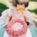 PythJooh Baby Girl Tulle Dress with Butterfly Wings | Toddler Princess Dress for 0-4 Years | Daisy Pink | 12-18 Months - Buy Online on GoSupps.com