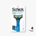 Buy Schick Xtreme 3 Duo Comfort Disposable Razors for Men - 4 Count | International Shipping Available - Buy Online on GoSupps.com