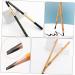 Healeved 4 Pcs Eyebrow Pencil Eyebrow Drawing Tools Dark Brown Eyeliner Waterproof Eye Liner Pencil Wooden 1 count (Pack of 1) As Shownx2pcs - Buy Online on GoSupps.com