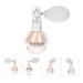 VILLCASE Makeup Glitter Spray - 1pc Plastic Body Glitter Tool - Highlight Spray for Glamorous Looks - 7x5.5cm Ivory - International Shipping Available - Buy Online on GoSupps.com