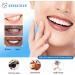 Teeth Whitening Kit with LED Light - Non Sensitivity Gel - 10pcs - 9X3ml & 1X3ml - 3X Silicone Mouth Trays - Buy Online on GoSupps.com