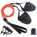 WDNIGLP 2 in 1 Swimming Arm Training Pull Rope with Hand Paddle Swimming Elastic Rope Resistance Band Training Equipment Red - Buy Online on GoSupps.com