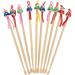 10Pcs Cartoon Doll Bamboo Earpick Spoon Set for Safe Earwax Removal - Buy Online on GoSupps.com