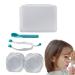 Soft contact lens remover-silicone-eye contact remover tool contact applicator |Tool for inserting/removing eye contact portable silicone shovels and contact tweezers Vesone buyers and carriers with a double box