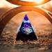 Moonstone Orgone Pyramid - Crystal Energy Tower for Healing Chakras - Buy Online on GoSupps.com