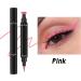 AmourGlint 2in1 eyeliner stamp & kajal pen doublesided eyeliner with waterproof mascara formula perfect cateye look with leftright stamping dirtresistant application pink 35 g Pink 35 g 1er Pack - Buy Online on GoSupps.com