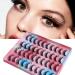 20Pairs Fake Eyelash Lashes Synthetic Fibers Wispy 4 Styles Fluffy Natural Look Suitable for Professionals Makeup Salons Beauty Schools Makeup Artists Use - Buy Online on GoSupps.com