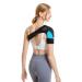 Shoulder Brace for Pain Relief | Adjustable Rotator Cuff Sleeve Wrap for Men & Women - Blue - Buy Online on GoSupps.com