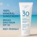 Florida Glow Mineral Sunscreen SPF 30 for Face & Body Lightweight Zinc Oxide Sunscreen Broad-Spectrum UVA/UVB Protection Water-Resistant (80 Min) Fragrance-Free Travel Size 3 oz - Buy Online on GoSupps.com