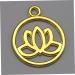VILLCASE 200 Pcs Charms Lotus Flower Crafts Making Hat Base for Making Hats Flower Charms Lotus Charm Side Release Buckle Buddha Charms for Lotus Bracelet Charms Yoga Charms Pendant Jewelry - Buy Online on GoSupps.com