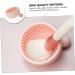 minkissy 1pc Silicone Scrub Pad Makeup Tools Braces Cleaner Hair Brush Cleaner Tool Makeup Brush Cleaning Mat Silicone Makeup Brush Mat Makeup Bowl Cleaner Silica Gel Pink Cleaner 7x6.5cm Pink - Buy Online on GoSupps.com
