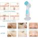 Facial Cleansing Brush IPX6 Waterproof Electric USB Rechargeable Face Spin Brush with 3 Brush Heads 4 Speeds Counterspin Design Silicone Face Brush for Deep Cleaning Massaging Exfoliating (A) - Buy Online on GoSupps.com