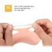 BHDK Metatarsalgie Insoles | Comfortable Forefoot Cushions for Pain Relief & Toe Correction in Men & Women - Shop Internationally! - Buy Online on GoSupps.com
