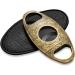 Cigar Boxs Humidors Cigar Cutter Guillotine Portable Stainless Steel Double Blade Guillotine Brass - Gift Box and Leather Pouch Silver Silver a - Buy Online on GoSupps.com