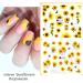 DIY Manicure Water Transfer Decals Floral Bee Spring Sumer Simple Flowers Nail Stickers Sunflowers - Buy Online on GoSupps.com