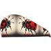 Art Ladybug Tracks Coral Velvet Dry Hair Cap | Quick-Dry Hair Towel Wrap for Travel & Home - Perfect for Women & Men - Buy Online on GoSupps.com