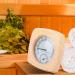 Sauna Space Thermometer & Hygrometer - Digital Sauna Accessories for Optimal Humidity Control in Sauna Room & Bathroom - Buy Online on GoSupps.com
