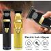 Professional Rechargeable Hair Clippers for Men - Electric Trimmer with Display Light & Beard Razor | Black - Buy Online on GoSupps.com