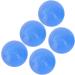 Ververt Touch Handle Gaugers - 5-Piece Silicone Massage Balls for Pressure Relief & Fitness - Blue (30 Hardness) - Buy Online on GoSupps.com