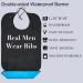 Men's Funny Washable Waterproof Adult Bib with Crumb Catcher - 1 Pack - Buy Online on GoSupps.com