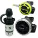 Palantic SCR-01-DIN-NA-OC Scuba Diving Dive AS101 DIN Regulator and Octopus Combo