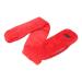 Neck heating pillows vibrating massage heated neck wrap electrical neck warmer scarf with USB 3 temperature settings thermal neck support for men and women winter outdoor (red)