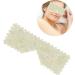 Ververt Touch Eye Care Jadestone Blindfold Eye Massage Tool for Fatigue Relief Edema Reduction & Sleep Promotion | Light Green - Buy Online on GoSupps.com