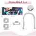 PINTAUR High Resilience Sponge Heatless Curling Rod Headband - Grey | Soft, Comfortable, No Heat Curls Ribbon for Long Hair DIY Styling - Buy Online on GoSupps.com