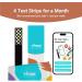 Vivoo 2.0 | Advanced Urine Test Strips with App | at Home Urine Test Strips for Keto Test Calcium Vitamin C Proteins Salinity Hydration and More | 3 Month / 12 Tests 4 count (Pack of 3) - Buy Online on GoSupps.com