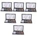 TOVINANNA 6 Sets Eyebrow Powder Set Shimmer Eyeshadow Lady Eyebrow Powder Waterproof Makeup Eyebrow Pencil Abs