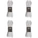 Diabetic Gripper Socks 12 Pack - Unisex Non Skid Slipper Socks - Size 9-11 White - Buy Online on GoSupps.com
