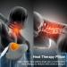 Neck Support Cushions | Cervical Alignment USB Heating Memory Foam Pillow for Relaxation | Shop Internationally - Buy Online on GoSupps.com
