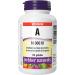 Webber Naturals Vitamin A 10 000 IU 110 Softgels Helps Support Eye and Skin Health - Buy Online on GoSupps.com