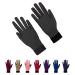 Amoy Stretch Horse Riding Gloves for Women Equestrian Horseback Gloves Outdoor Cycling Anti-Slip Mittens Breathable Black Medium